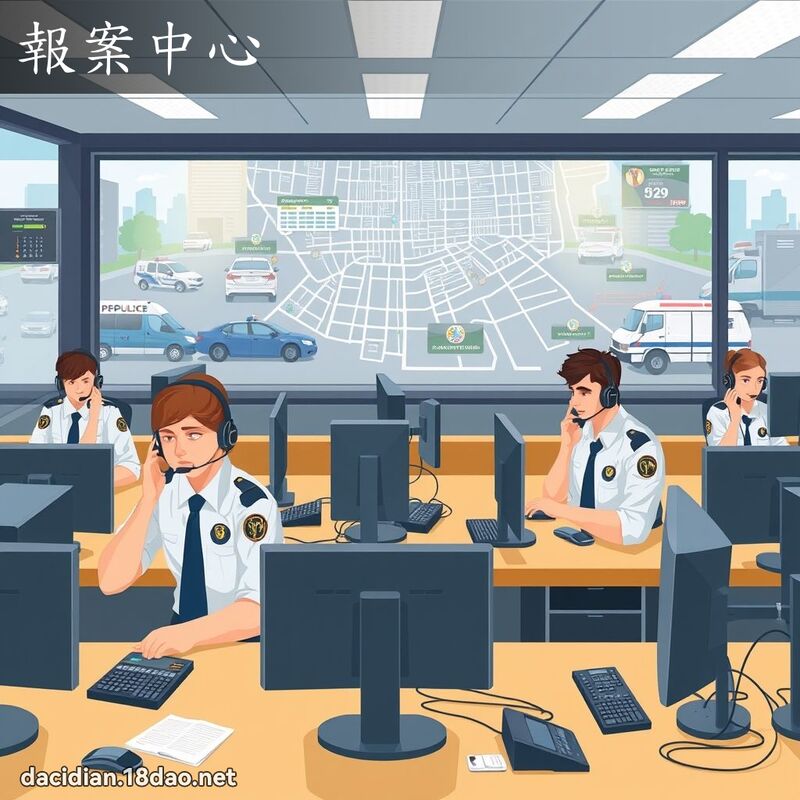 报案中心 - 国语大辞典配图