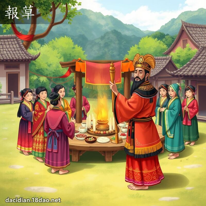 报草 - 国语大辞典配图