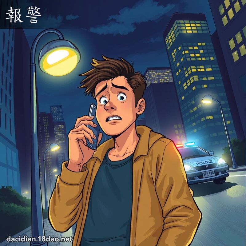 报警 - 国语大辞典配图