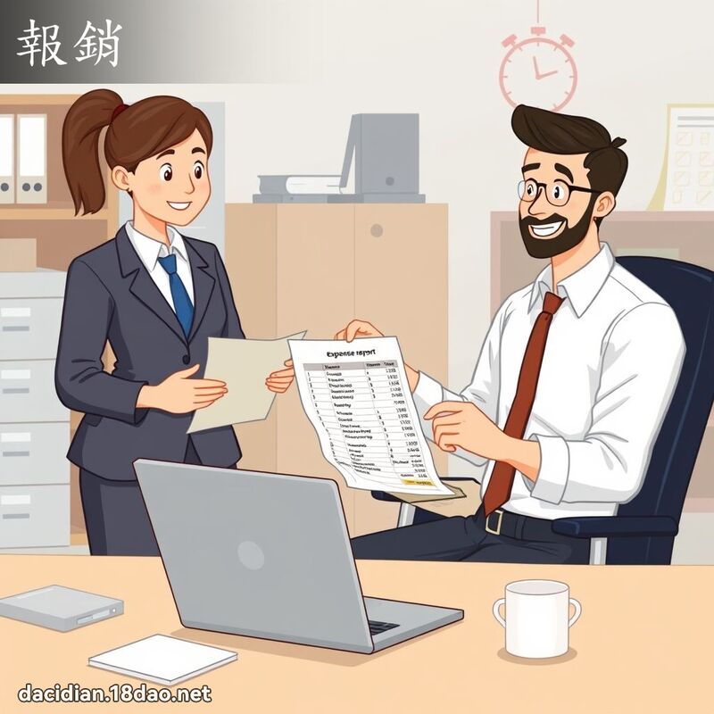 报销 - 国语大辞典配图