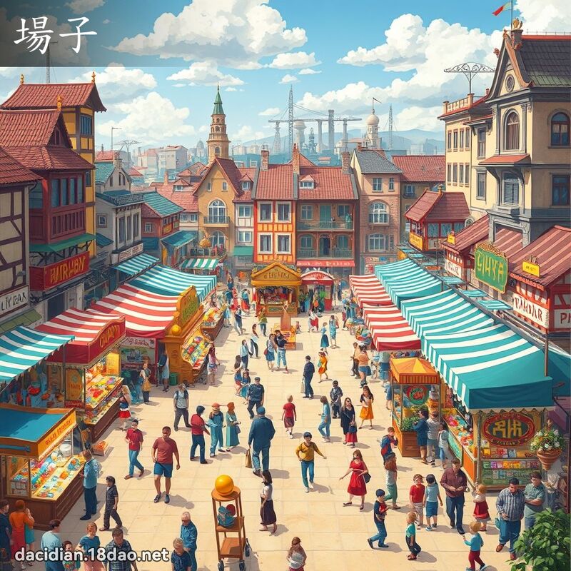 场子 - 国语大辞典配图