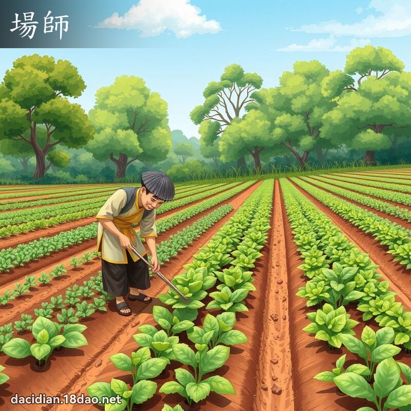 场师 - 国语大辞典配图