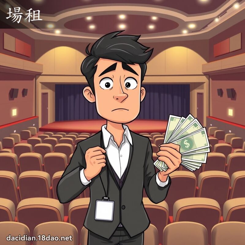 場租 - 國語大辭典配圖