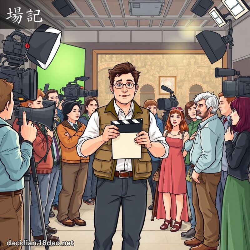 场记 - 国语大辞典配图