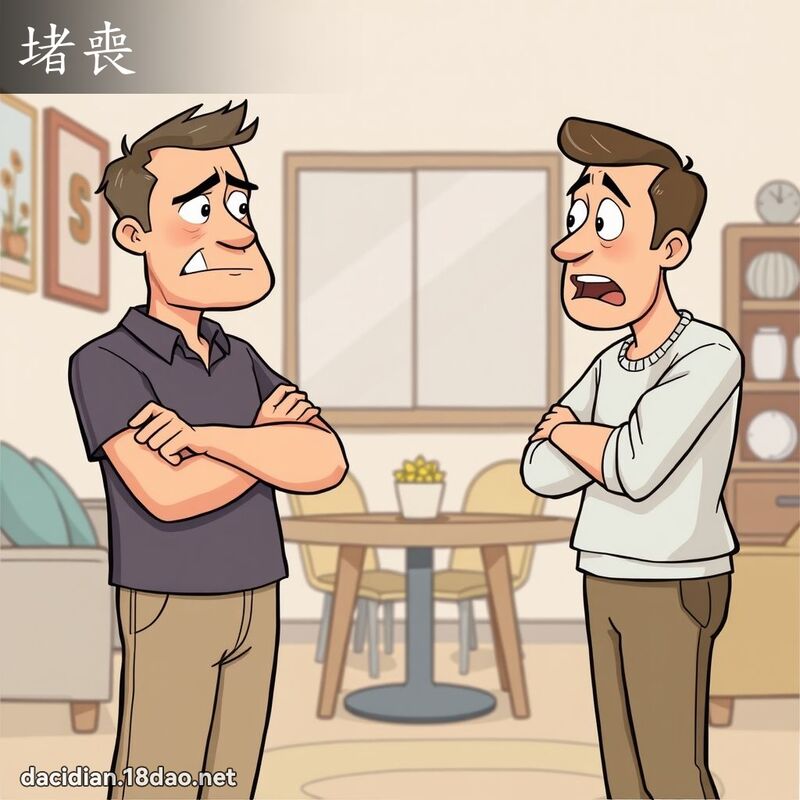 堵丧 - 国语大辞典配图
