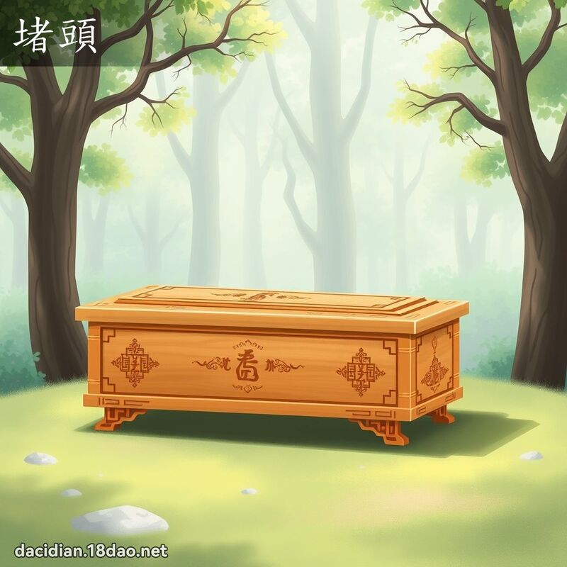 堵头 - 国语大辞典配图