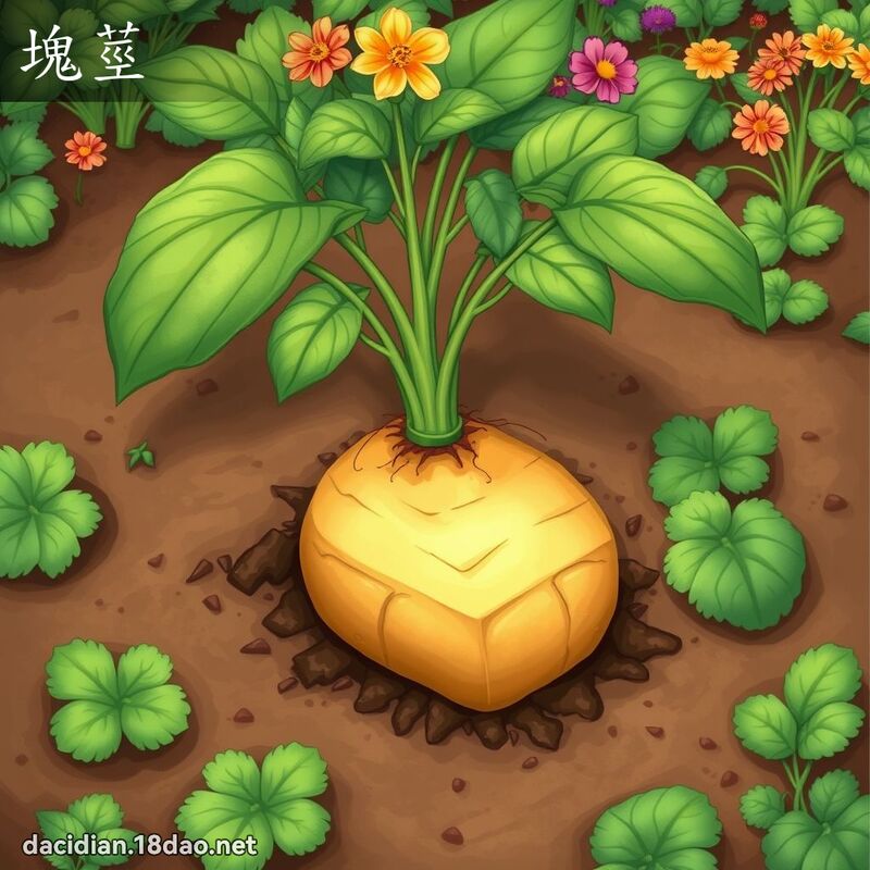 塊莖 - 國語大辭典配圖