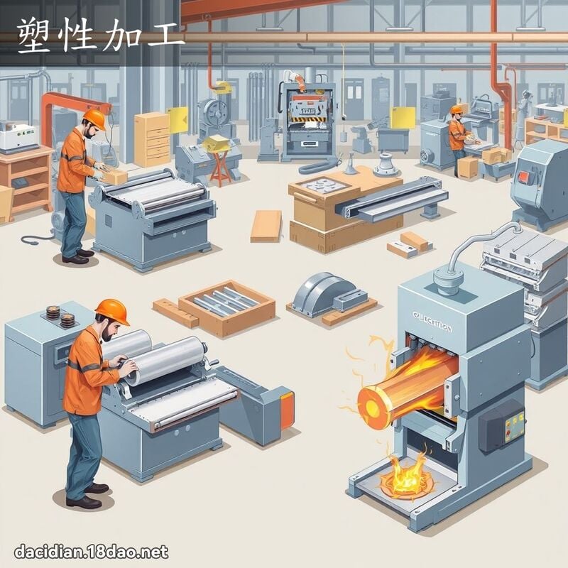 塑性加工 - 國語大辭典配圖