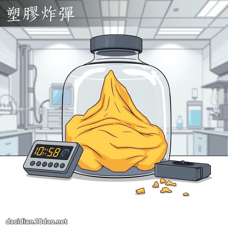 塑胶炸弹 - 国语大辞典配图