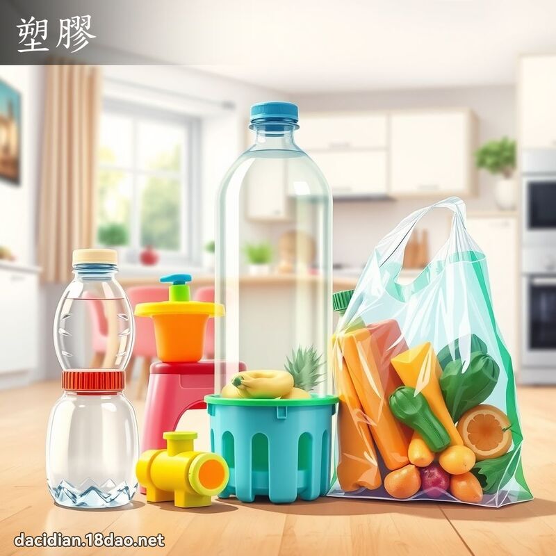 塑膠 - 國語大辭典配圖