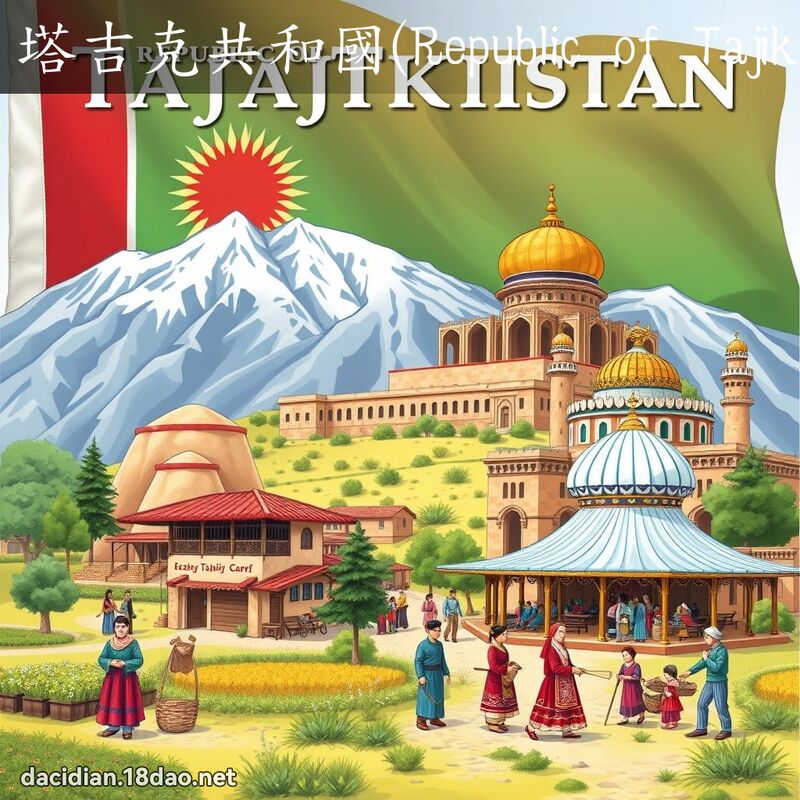 塔吉克共和国(Republic of Tajikisyan) - 国语大辞典配图