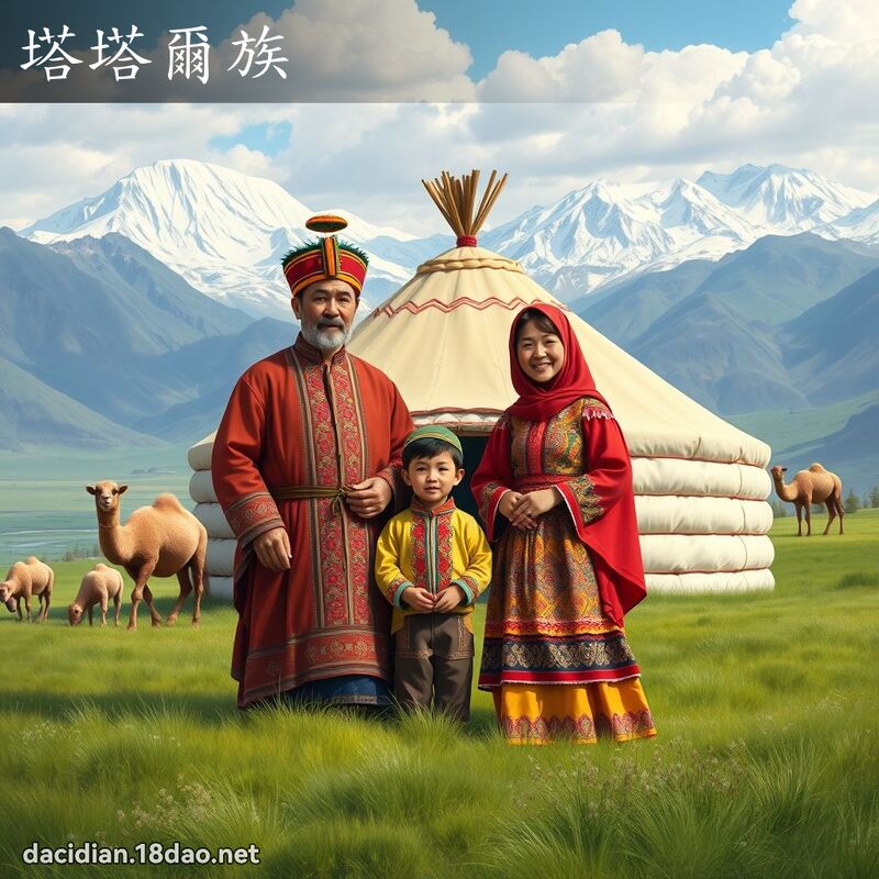 塔塔爾族 - 國語大辭典配圖