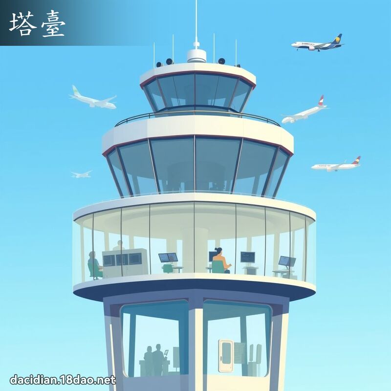 塔臺 - 國語大辭典配圖