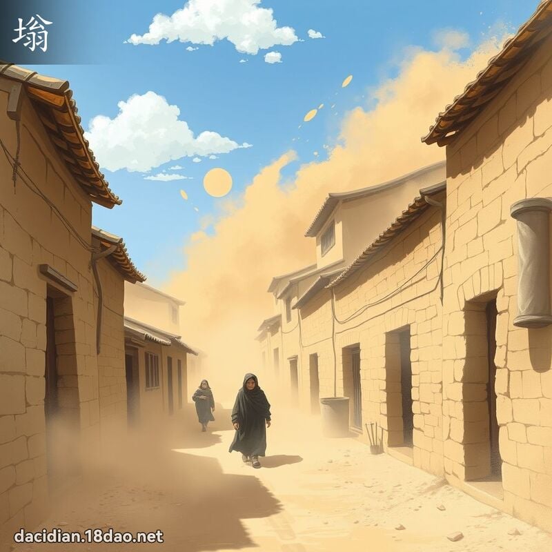 塕 - 國語大辭典配圖
