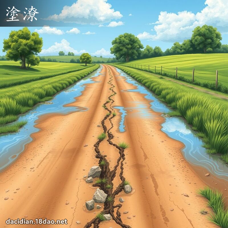 涂潦 - 国语大辞典配图