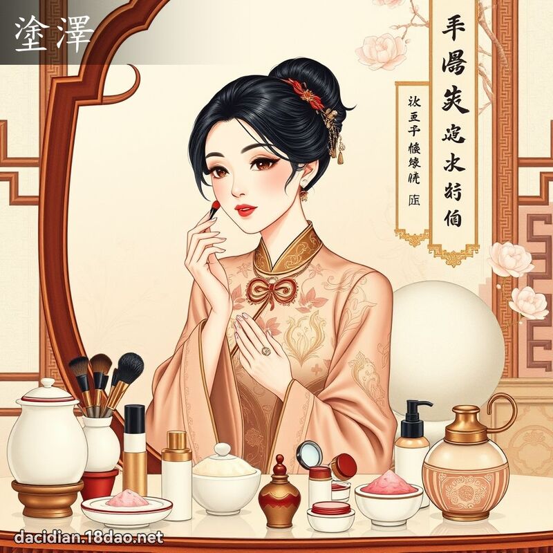 涂泽 - 国语大辞典配图