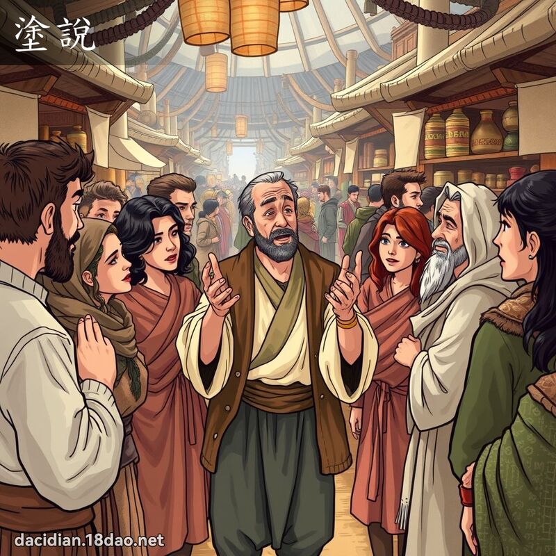 塗說 - 國語大辭典配圖