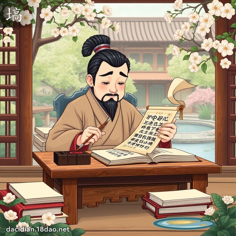 塙 - 國語大辭典配圖