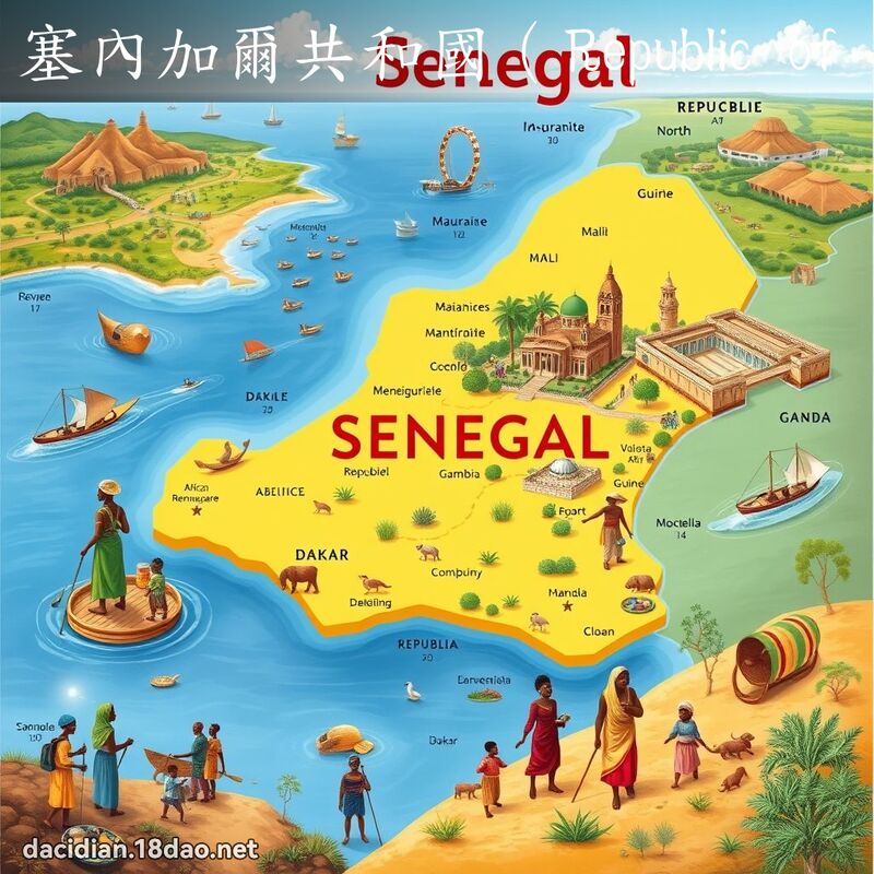 塞內加爾共和國（Republic of Senegal） - 國語大辭典配圖