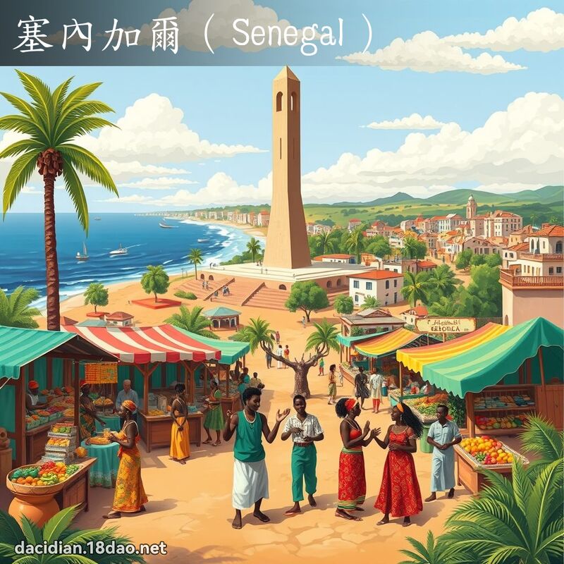 塞內加尔（Senegal） - 国语大辞典配图