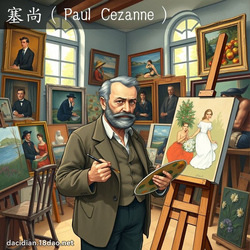 塞尚（Paul Cezanne） - 国语大辞典配图