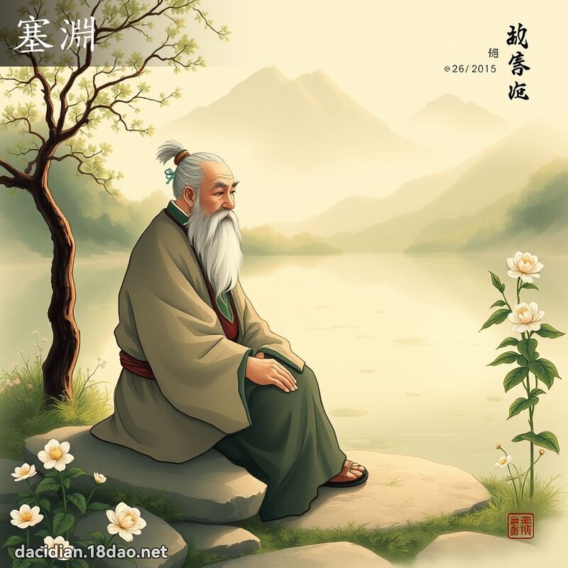 塞渊 - 国语大辞典配图