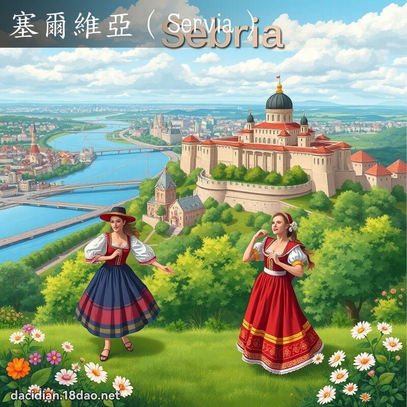 塞尔维亚（Servia） - 国语大辞典配图