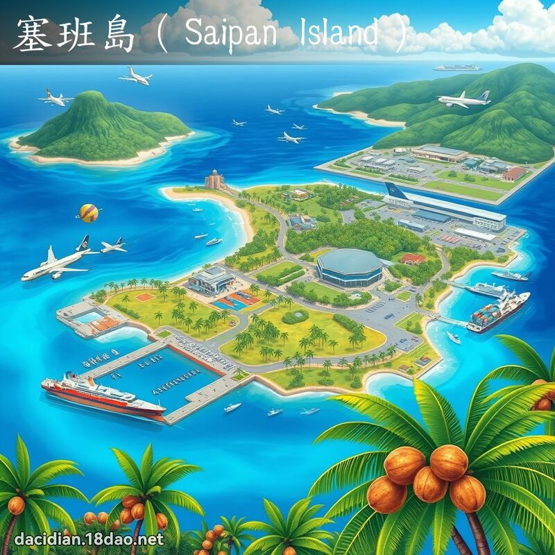 塞班岛（Saipan Island） - 国语大辞典配图