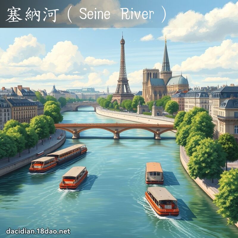 塞纳河（Seine River） - 国语大辞典配图