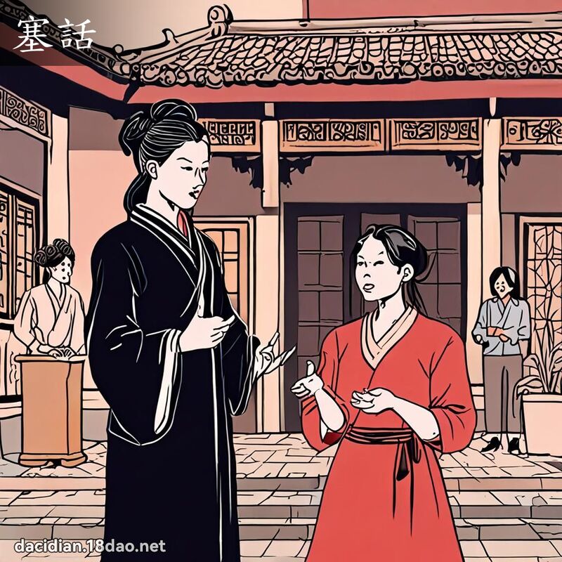 塞话 - 国语大辞典配图