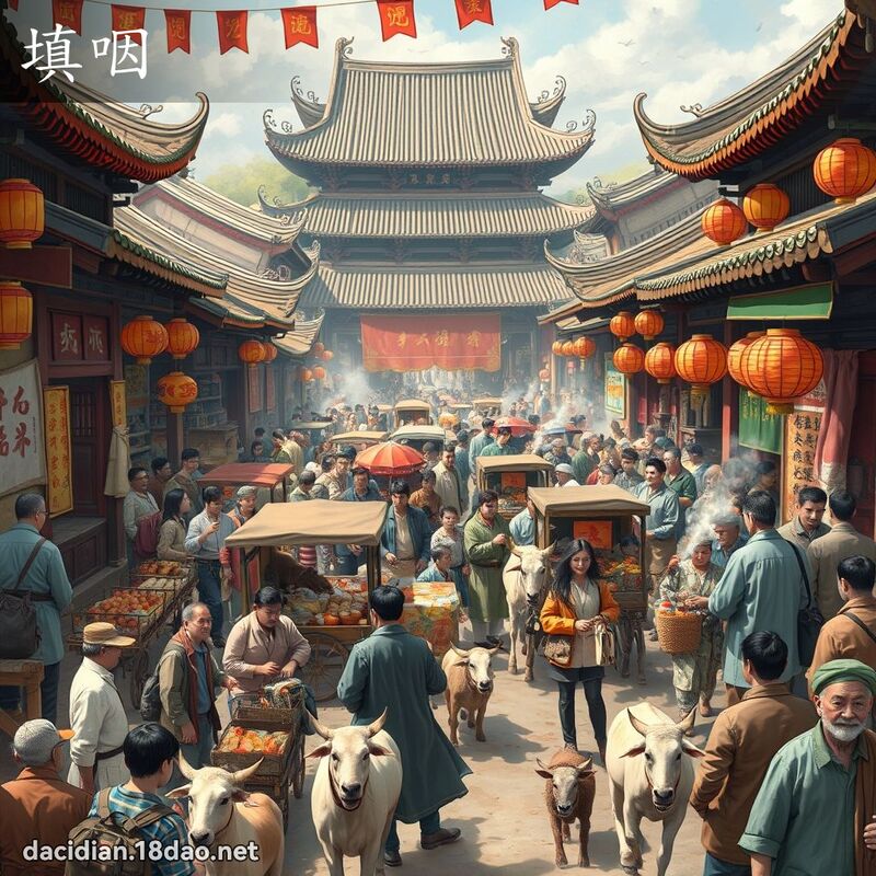 填咽 - 国语大辞典配图