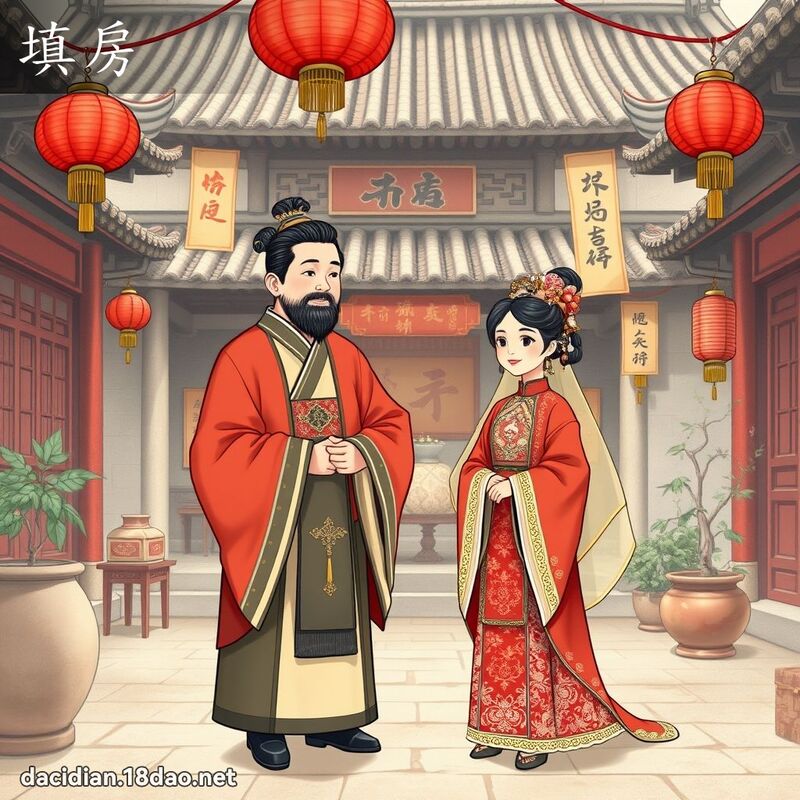 填房 - 國語大辭典配圖