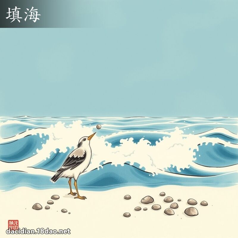 填海 - 國語大辭典配圖