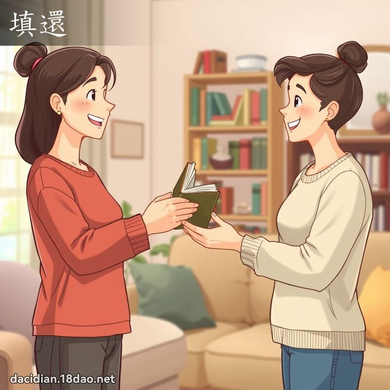 填還 - 國語大辭典配圖
