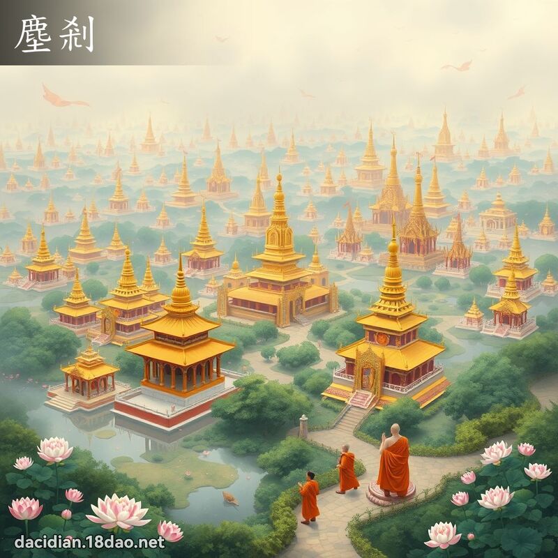 尘剎 - 国语大辞典配图