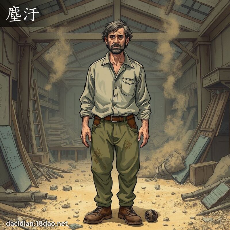 尘汙 - 国语大辞典配图