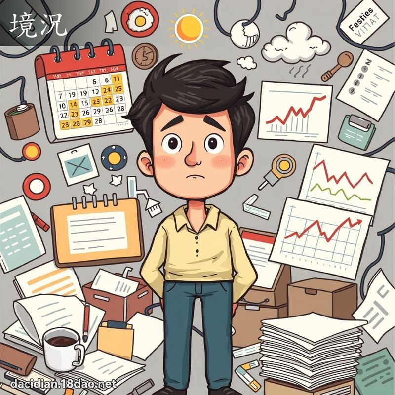 境況 - 國語大辭典配圖