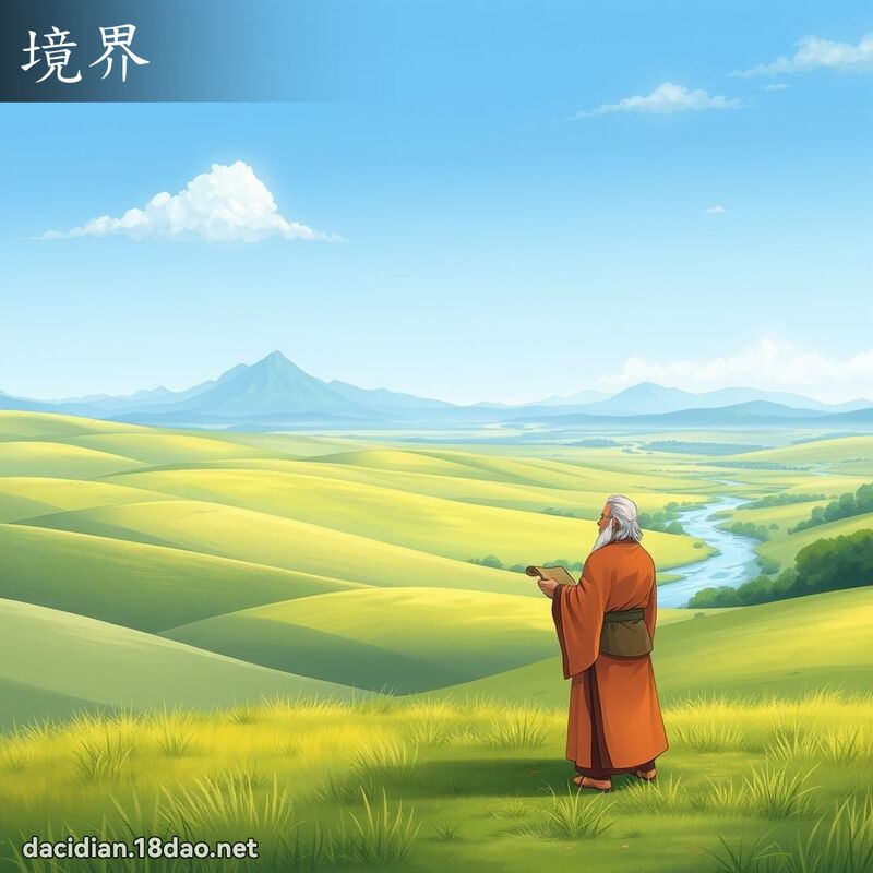 境界 - 國語大辭典配圖