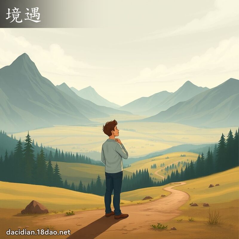 境遇 - 國語大辭典配圖