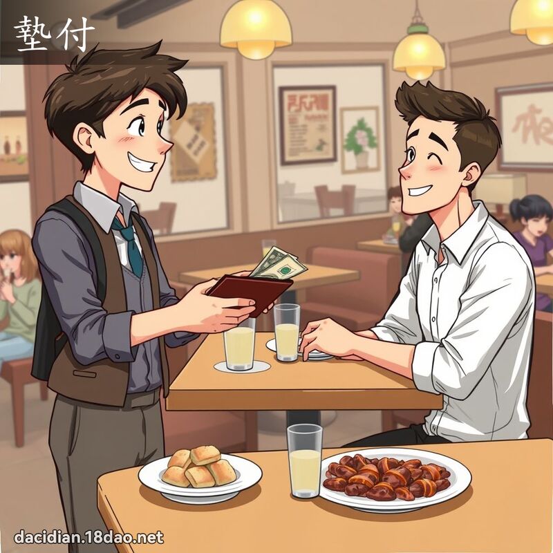 垫付 - 国语大辞典配图