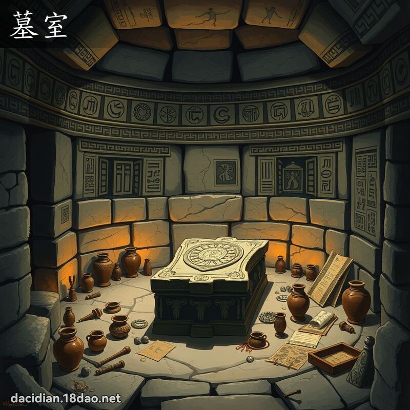 墓室 - 国语大辞典配图
