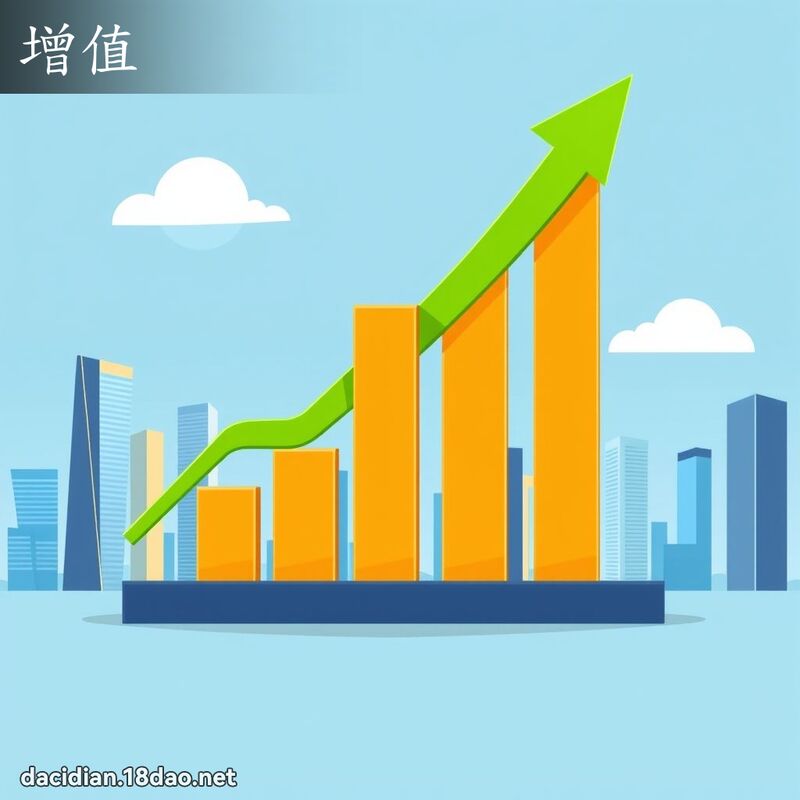 增值 - 國語大辭典配圖