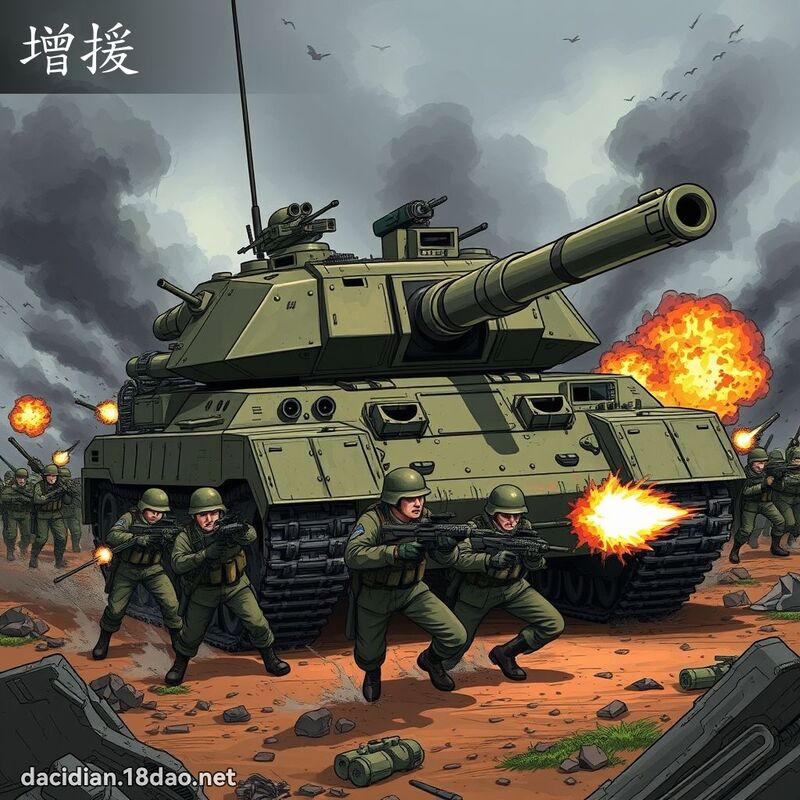 增援 - 國語大辭典配圖