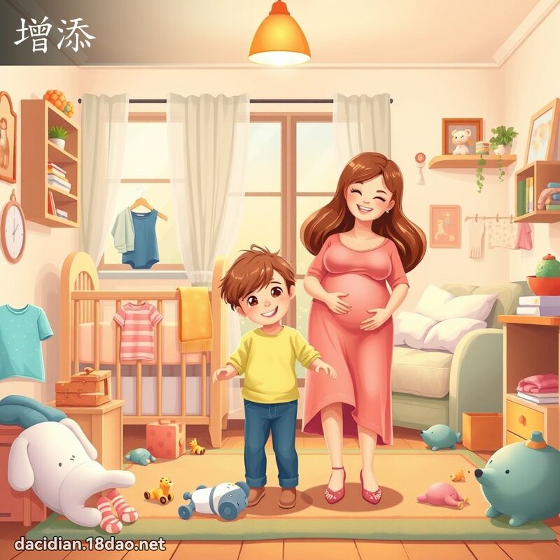 增添 - 国语大辞典配图