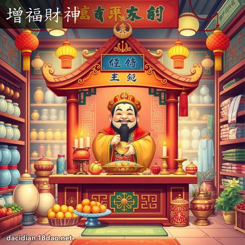 增福财神 - 国语大辞典配图