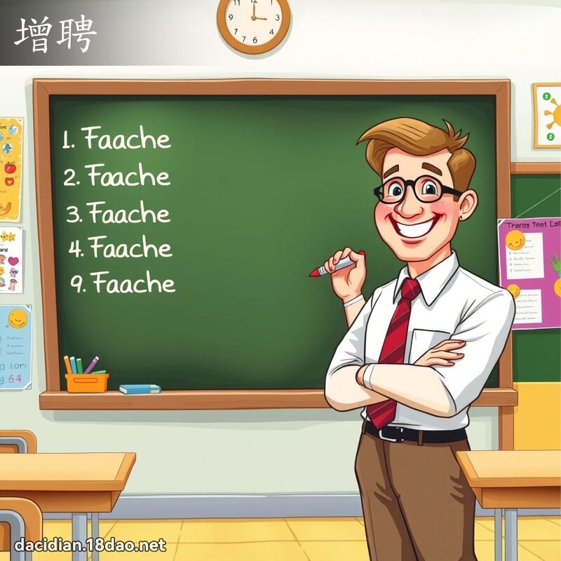 增聘 - 國語大辭典配圖