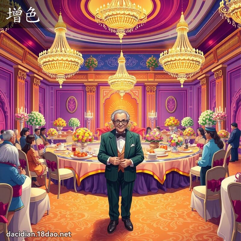 增色 - 国语大辞典配图