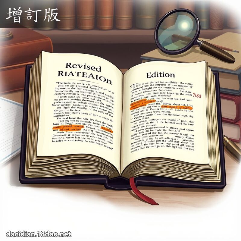 增订版 - 国语大辞典配图