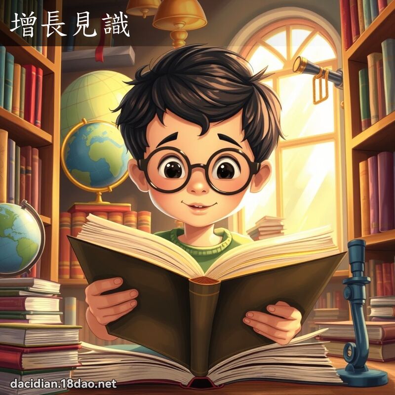 增长见识 - 国语大辞典配图