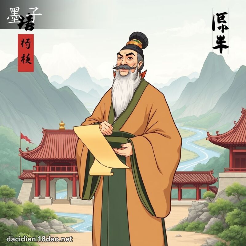墨子 - 國語大辭典配圖